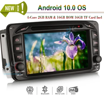 7" PX30 Autoradio Android 10.0 Car Stereo DAB+ DVD GPS DVR OBD SatNav for Mercedes Benz C/CLK/G Class W203 S203 Viano Vito
7" PX30 Autoradio Android 10.0 Car Stereo DAB+ DVD GPS DVR OBD SatNav for Mercedes Benz C/CLK/G Class W203 S203 Viano Vito