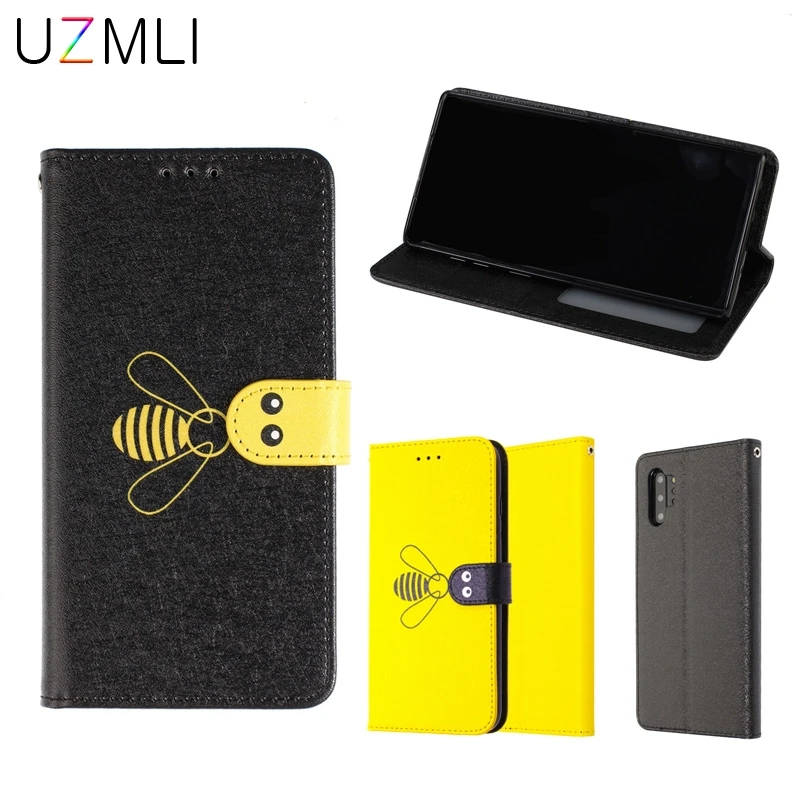 Cute Bee Leather Flip Phone Case For Samsung Galaxy Note10 Note 10 pro Wallet Style with Photo &Card Holder Stand Cover Coque
Cute Bee Leather Flip Phone Case For Samsung Galaxy Note10 Note 10 pro Wallet Style with Photo &Card Holder Stand Cover Coque