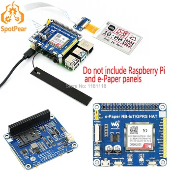 

Raspberry Pi e-Paper IoT Driver HAT Supports NB-IoT/eMTC/GPRS