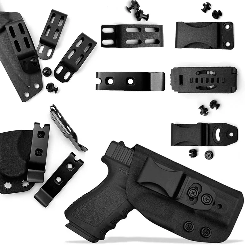 K Sheath Waist Clip Kydex Pistol Holster Clips Back Hunting Accessories Waist Clip Back / Clip
K Sheath Waist Clip Kydex Pistol Holster Clips Back Hunting Accessories Waist Clip Back / Clip