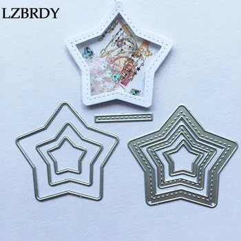 Pentagram Star Layering Embossing Metal Cutting Dies Kscraft Shaker Die Cuts for Scrapbooking Card Making Christmas Die Cuts
Pentagram Star Layering Embossing Metal Cutting Dies Kscraft Shaker Die Cuts for Scrapbooking Card Making Christmas Die Cuts