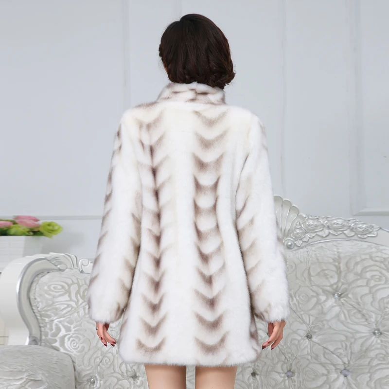 Quality Superior Real Mink Fur Coat Women 2020 New Winter Full Sleeve Thicken Warm Long Genuine Natural Fur Coats Plus Size 5XL
Quality Superior Real Mink Fur Coat Women 2020 New Winter Full Sleeve Thicken Warm Long Genuine Natural Fur Coats Plus Size 5XL