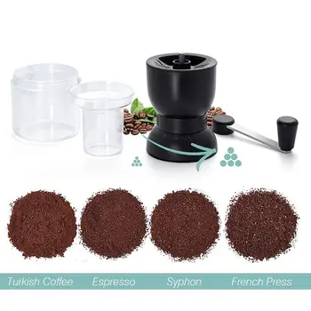Silver Coffee Grinder Mini Stainless Steel Hand Manual Handmade Coffee Bean Burr Grinders Mill Kitchen Tool Grinders
Silver Coffee Grinder Mini Stainless Steel Hand Manual Handmade Coffee Bean Burr Grinders Mill Kitchen Tool Grinders