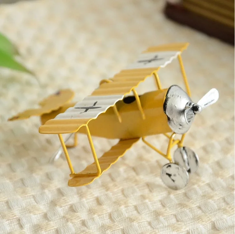Photography Props Mini Iron Crafts Retro Biplane Model Home Accessories Gift Ornaments Studio Shoting
Photography Props Mini Iron Crafts Retro Biplane Model Home Accessories Gift Ornaments Studio Shoting