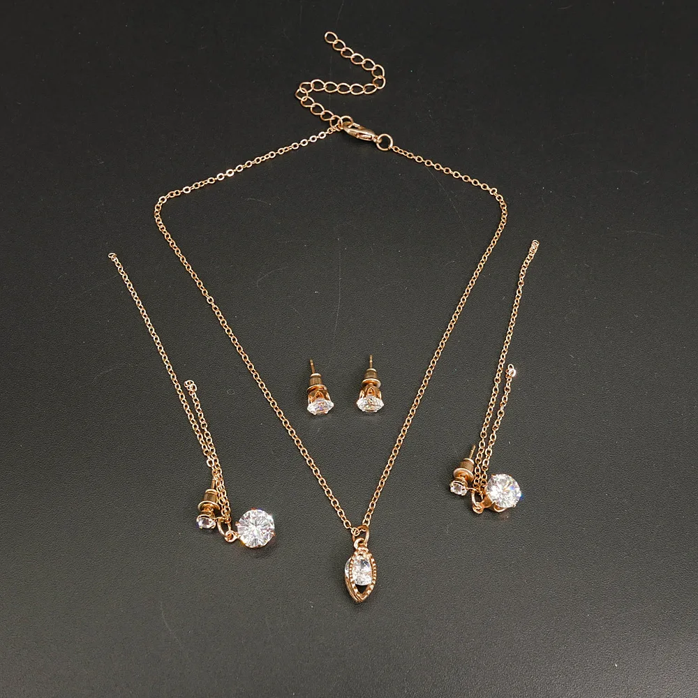 New Style Japanese Korean Simple Fashion Geometry Pendant Zircon Ornament Set Hot Sales Alloy Jewelry
New Style Japanese Korean Simple Fashion Geometry Pendant Zircon Ornament Set Hot Sales Alloy Jewelry