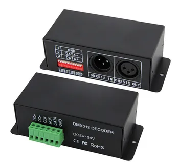 DMX to SPI led driver TM1809 WS2812b LED light DMX 512 rgb decoder dmx-spi dmx512 decoder
DMX to SPI led driver TM1809 WS2812b LED light DMX 512 rgb decoder dmx-spi dmx512 decoder