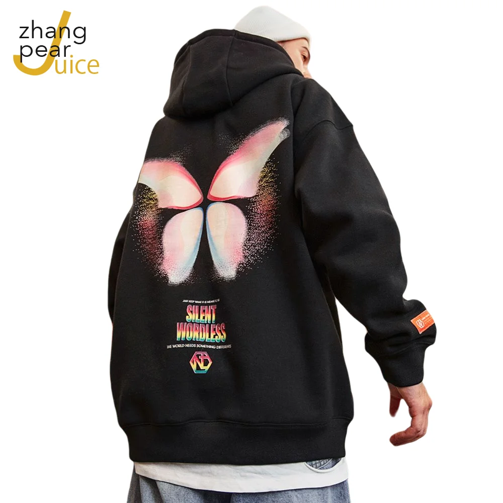 Men Hip Hop Sweatshirt Hoodie Butterfly Streetwear Harajuku Pullover Hoodie Winter Spring Black Hoodie
Men Hip Hop Sweatshirt Hoodie Butterfly Streetwear Harajuku Pullover Hoodie Winter Spring Black Hoodie