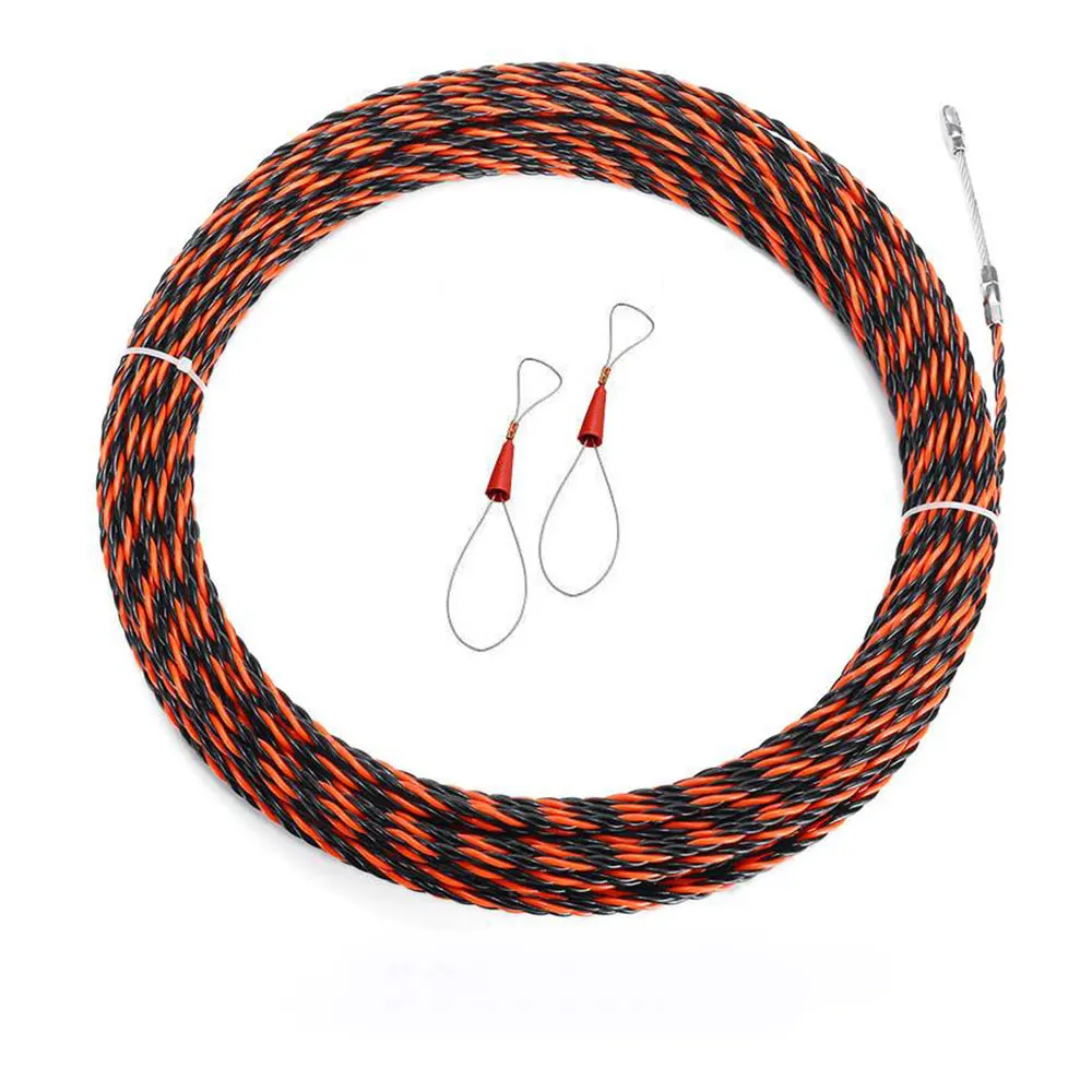 5-15M 5mm Cable Puller Fiberglass Electric Cable Wire Puller Electrical Tool Tape Cable Guide Device Push Duct Snake Rodder Fish
5-15M 5mm Cable Puller Fiberglass Electric Cable Wire Puller Electrical Tool Tape Cable Guide Device Push Duct Snake Rodder Fish