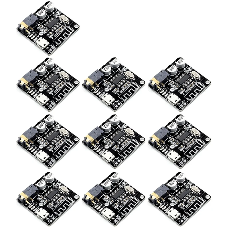 VHM-314 Bluetooth o Receiver Board Bluetooth 5.0 Mp3 Lossless Decoder Board Wireless Stereo Music Module 10Pcs
VHM-314 Bluetooth o Receiver Board Bluetooth 5.0 Mp3 Lossless Decoder Board Wireless Stereo Music Module 10Pcs