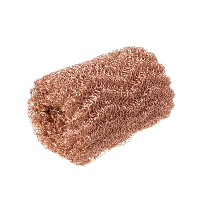 Gas Liquid Filtration Broken Foam Net Red Copper Vapor Liquid Defoaming Filter Mesh Knitted Steam Net
Gas Liquid Filtration Broken Foam Net Red Copper Vapor Liquid Defoaming Filter Mesh Knitted Steam Net