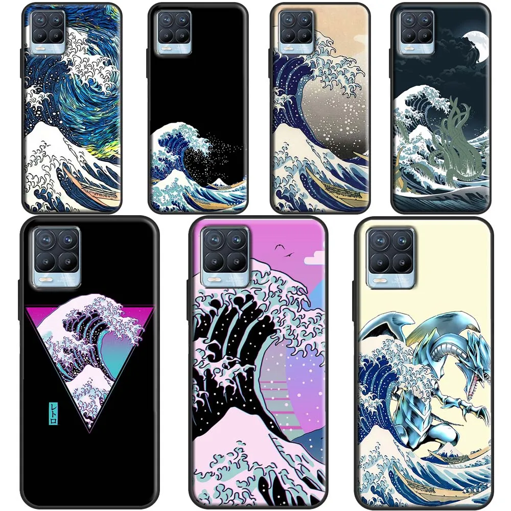 Чехол The Great Wave Off Kanagawa для OnePlus 9R 8T Nord 7 8 9 Pro чехол Realme 7i GT Neo C3 C21 6 Q3 | Мобильные