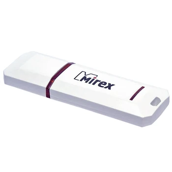 

Flash drive Mirex KNIGHT WHITE, 16 GB, USB2.0, read up to 25 Mb / s, write up to 15 Mb / s, white 2891032