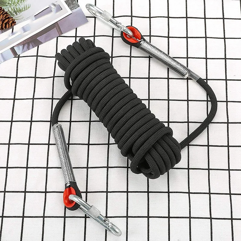 15M Outdoor Climbing Rope Diameter 10 mm Outdoor Hiking Accessories High Strength Rope Safety Rope Lifeline Hiking Accessories
15M Outdoor Climbing Rope Diameter 10 mm Outdoor Hiking Accessories High Strength Rope Safety Rope Lifeline Hiking Accessories