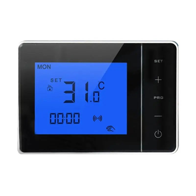 433MHZ Wireless Remote Smart LCD Programmable Electric Heating Temperature Controller Digital Display Touchscreen Thermostat
433MHZ Wireless Remote Smart LCD Programmable Electric Heating Temperature Controller Digital Display Touchscreen Thermostat