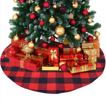 1 Pcs Christmas Tree Dress Ornament Classic Red And Black Plaid Christmas Tree Skirt Placed Gift Dress Up Family Venue Layout
1 Pcs Christmas Tree Dress Ornament Classic Red And Black Plaid Christmas Tree Skirt Placed Gift Dress Up Family Venue Layout