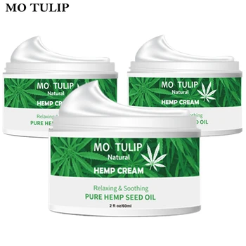 

60ML Hemp Seed Oil Essence Moisturizing Cream Hyaluronic Acid Anti-aging Nourishing Collagen Essence Skin Care DROP SHIP
