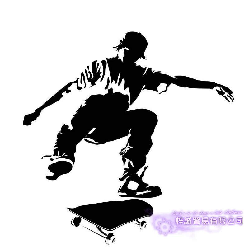 Roller Skating Skate Sticker Skateboard Sports Decal Kids Room Posters Vinyl Pegatina Decor Mural Wall Decals Sticker
Roller Skating Skate Sticker Skateboard Sports Decal Kids Room Posters Vinyl Pegatina Decor Mural Wall Decals Sticker