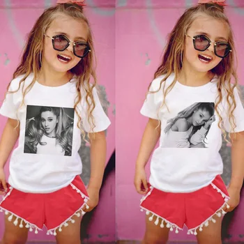 Ariana Grande Printed Summer Girls T Shirts Fashion Trend Casual Boy T Shirts For Children Design Aesthetics Beauty Kids Shirts
Ariana Grande Printed Summer Girls T Shirts Fashion Trend Casual Boy T Shirts For Children Design Aesthetics Beauty Kids Shirts