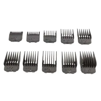 1PC Black Professional Cutting Guide Comb Hair Clipper Limit Comb 1.5/3/4.5/6/10/13/16/19/22/25MM Set Replacement Cutting Tool K
1PC Black Professional Cutting Guide Comb Hair Clipper Limit Comb 1.5/3/4.5/6/10/13/16/19/22/25MM Set Replacement Cutting Tool K