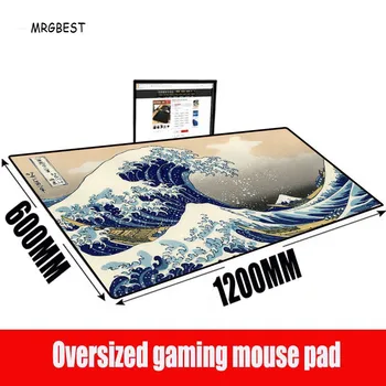 MRGBEST Great Wave Customize All Sizes Extra Large Gaming Computer Big Mouse Mat Locking Edge Speed Mouse-pad Keyboard Desk Mat
MRGBEST Great Wave Customize All Sizes Extra Large Gaming Computer Big Mouse Mat Locking Edge Speed Mouse-pad Keyboard Desk Mat