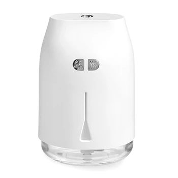 

White Mini Humidifier USB Portable Large Spray Hydrating Beauty Instrument on Behalf of the Car Bedroom Humidifier