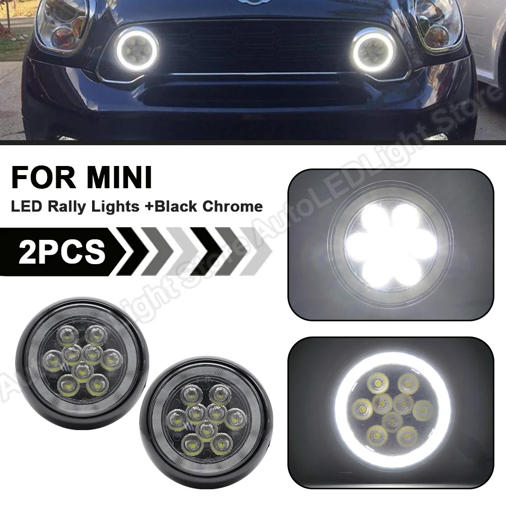 For Mini Cooper R55 R56 R57 R58 LED Halo Ring DRL Rally Driving Lights Daytime Running Daylight Rally Lamp Additional Headlight
For Mini Cooper R55 R56 R57 R58 LED Halo Ring DRL Rally Driving Lights Daytime Running Daylight Rally Lamp Additional Headlight
