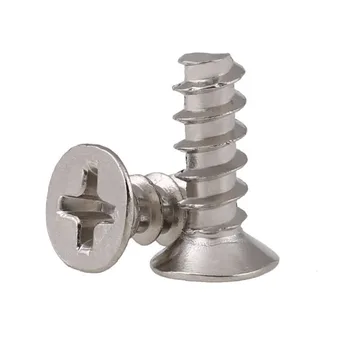 GuHua Cross Recessed Countersunk Flat Head Flat Tail Self Tapping Screw KB Stainless Steel Philips Flat Tail Tapping Screw 50Pcs
GuHua Cross Recessed Countersunk Flat Head Flat Tail Self Tapping Screw KB Stainless Steel Philips Flat Tail Tapping Screw 50Pcs