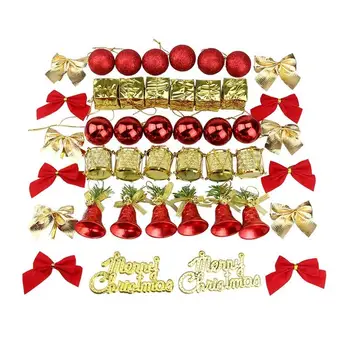 44 Pack Christmas Tree Ornaments Set Assorted Shatterproof with Christmas Balls Jingle Bells Mini Golden Drum Xmas Pendant
44 Pack Christmas Tree Ornaments Set Assorted Shatterproof with Christmas Balls Jingle Bells Mini Golden Drum Xmas Pendant