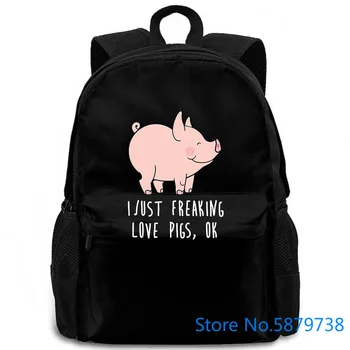 I Just Freaking Love Pigs Designs for Lady Kawaii Korean Brand Cute Printed Hip Hop women men backpack laptop travel
I Just Freaking Love Pigs Designs for Lady Kawaii Korean Brand Cute Printed Hip Hop women men backpack laptop travel