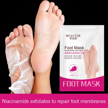 BEACUIR Nicotinamide Remove Foot Exfoliating Foot Mask Moisturizing Anti-Aging Whitening Nourish Cream Peeling Skin Socks Care
BEACUIR Nicotinamide Remove Foot Exfoliating Foot Mask Moisturizing Anti-Aging Whitening Nourish Cream Peeling Skin Socks Care
