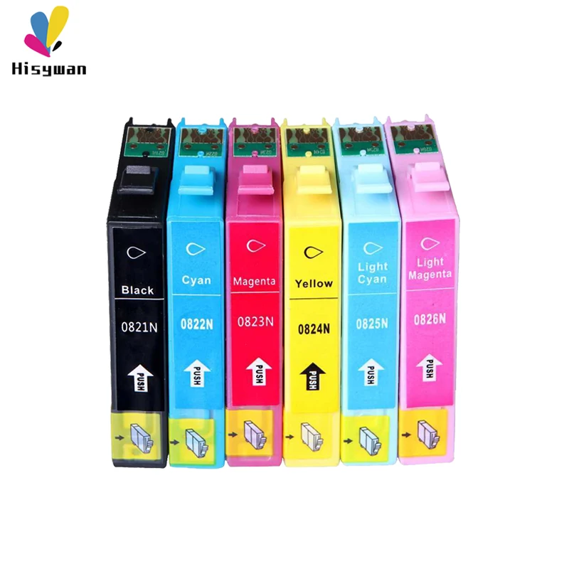 Чернильный картридж T0821 для принтера Epson T0821N 0821 Stylus T50/R290/390 RX590/610/690 TX650/700 Вт/710 Вт/800FW/810FW 635/725/730/835
Чернильный картридж T0821 для принтера Epson T0821N 0821 Stylus T50/R290/390 RX590/610/690 TX650/700 Вт/710 Вт/800FW/810FW 635/725/730/835