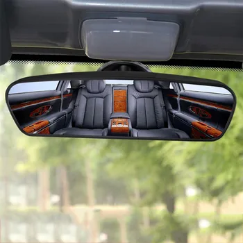 Black HD Car Rear View Mirror Wide-angle Panoramic Rearview Mirror Auto Reverse Back Parking Reference Rear Mirrors Car-styling
Black HD Car Rear View Mirror Wide-angle Panoramic Rearview Mirror Auto Reverse Back Parking Reference Rear Mirrors Car-styling