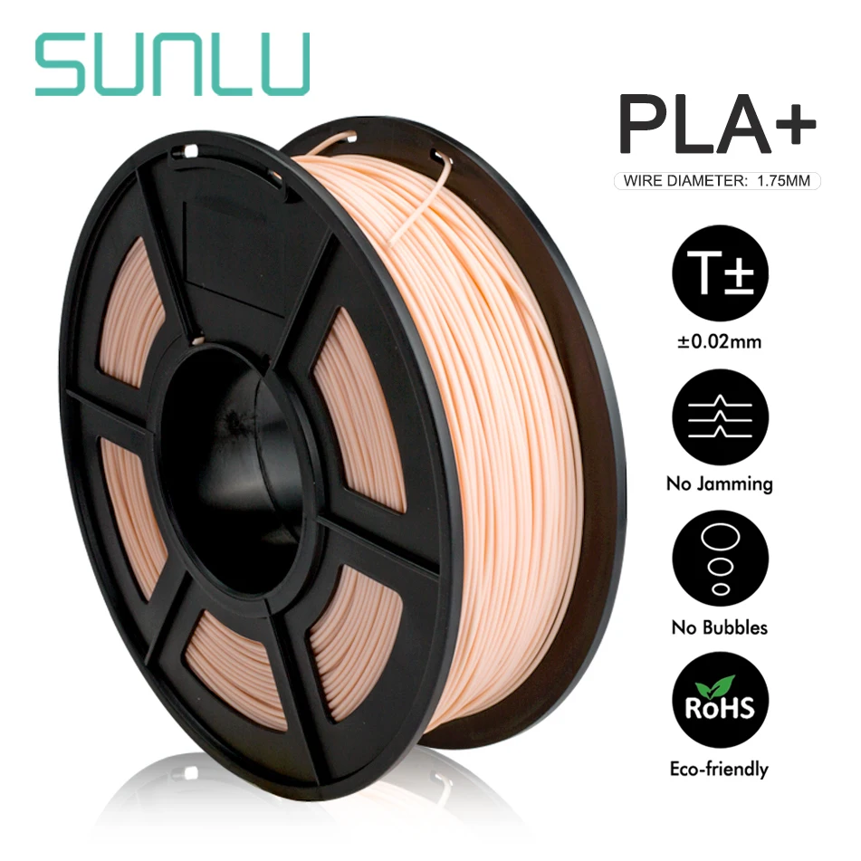 1.75mm PLA PLUS Filament 1KG Dimension Accuracy +/-0.02mm Multi-colors For Choose High Strength PLA+ 3D Printer Refill
1.75mm PLA PLUS Filament 1KG Dimension Accuracy +/-0.02mm Multi-colors For Choose High Strength PLA+ 3D Printer Refill