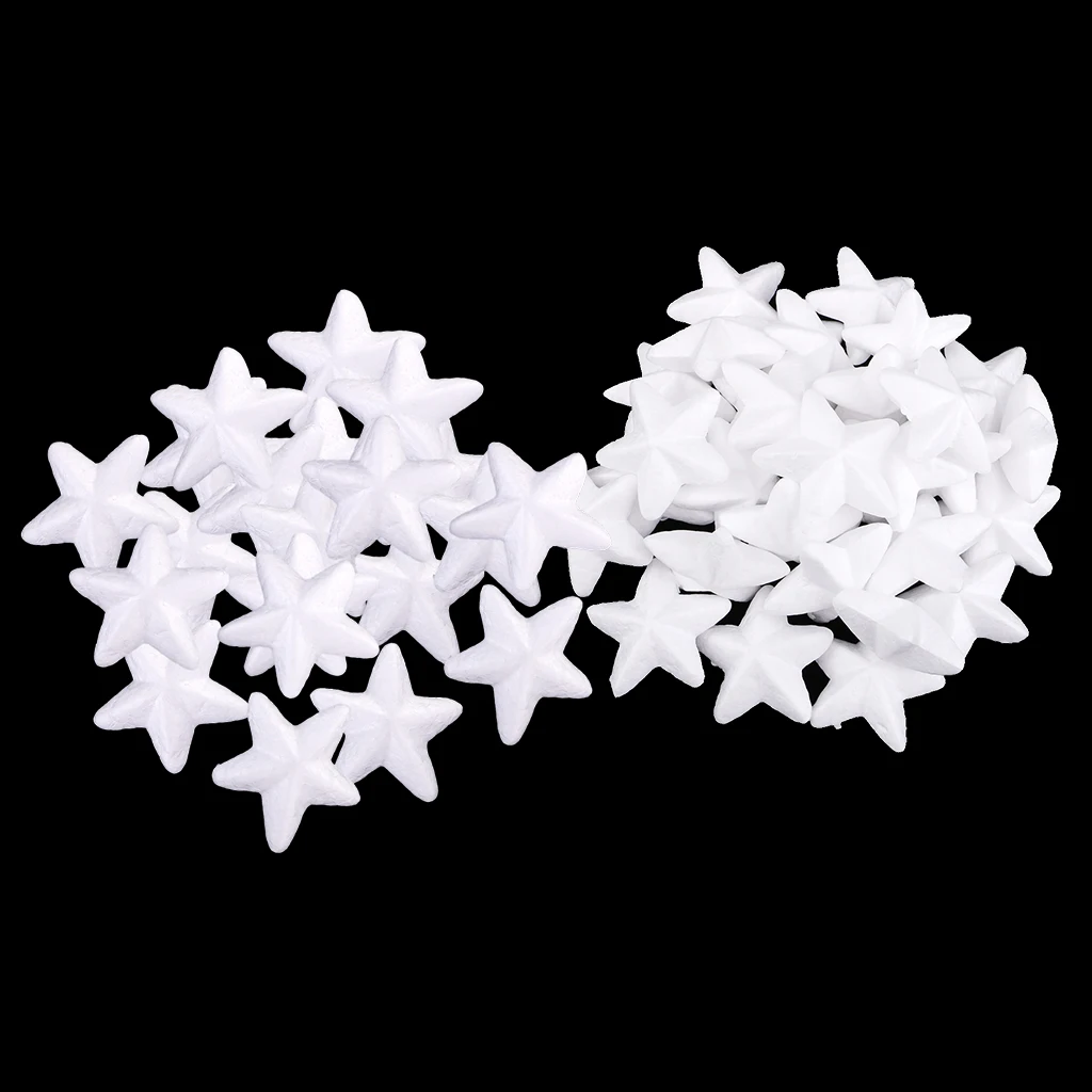 50 Pieces Christmas Star Styrofoam Foam Material for Kids Children DIY Modeling Craft Model Making Educational Toys 5/6.5cm
50 Pieces Christmas Star Styrofoam Foam Material for Kids Children DIY Modeling Craft Model Making Educational Toys 5/6.5cm