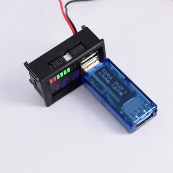Blue LED Digital Display Voltmeter Mini Voltage Meter Volt Tester Panel For DC 12V Cars Motorcycles Vehicles USB 5V2A output
Blue LED Digital Display Voltmeter Mini Voltage Meter Volt Tester Panel For DC 12V Cars Motorcycles Vehicles USB 5V2A output