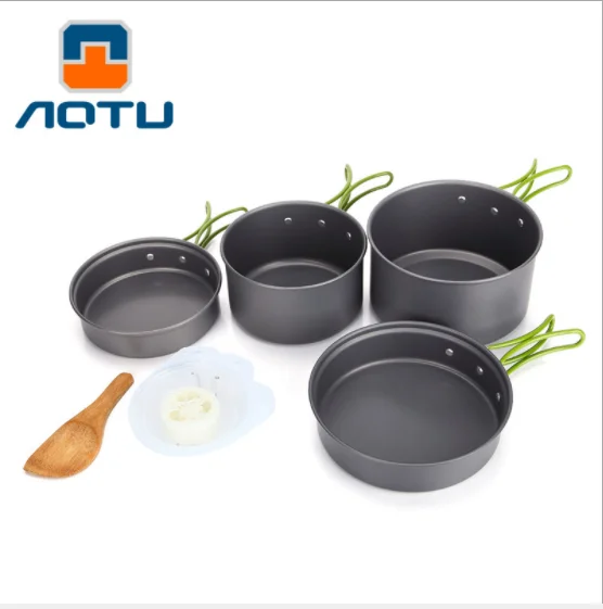 " Camping cookware Outdoor cookware set camping tableware cooking set travel tableware Cutlery Utensils hiking picnic set"
" Camping cookware Outdoor cookware set camping tableware cooking set travel tableware Cutlery Utensils hiking picnic set"