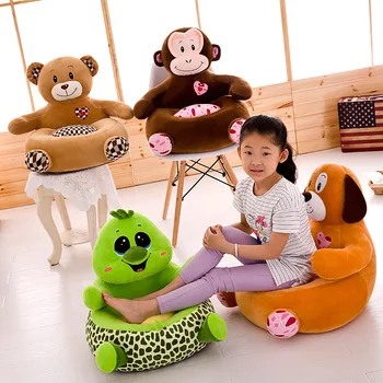 NO Filling Cartoon Toddler Baby Anti-fall Learning Seat Cover Plush Chair Skin Children Sofa Chair Kids Sit Chair Infant Sofa
NO Filling Cartoon Toddler Baby Anti-fall Learning Seat Cover Plush Chair Skin Children Sofa Chair Kids Sit Chair Infant Sofa