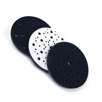 1pc Sponge Interface Pads 6inches 150mm 53 Hole Soft Sponge Polisher Pads Dust Free Interface Pad Polishing Pad