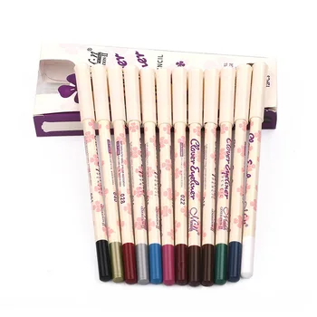 Wooden Pattern Eyeliner 12-color Eye Shadow Pencil for Makeup, Make-up, Eyebrow Decoration,
Wooden Pattern Eyeliner 12-color Eye Shadow Pencil for Makeup, Make-up, Eyebrow Decoration,