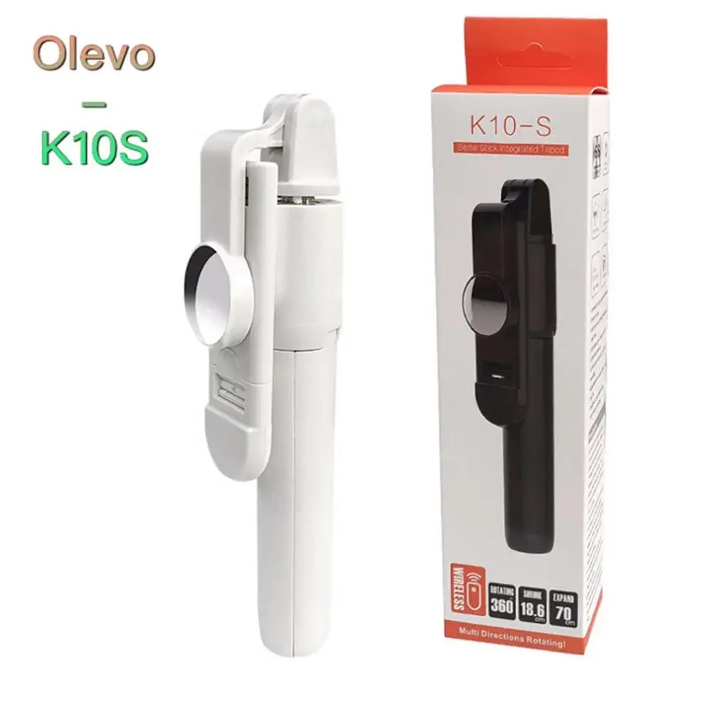 Olevo All in 1 Selfie Stick K10S with LED taking photos Videos Rotatable Solid Tripod Expandable with Bluetooth Remote Control
Olevo All in 1 Selfie Stick K10S with LED taking photos Videos Rotatable Solid Tripod Expandable with Bluetooth Remote Control