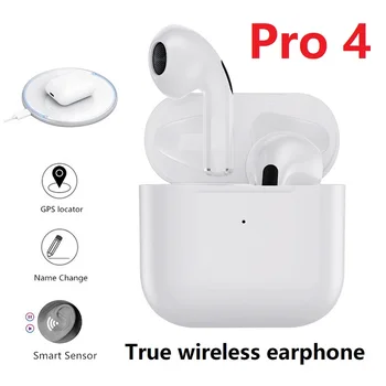 PRO4 TWS Wireless Earphones Bluetooth 5.0 Airpodding Mini Earbuds with Charging Case Sports Handsfree Headset for Smart Phones 
PRO4 TWS Wireless Earphones Bluetooth 5.0 Airpodding Mini Earbuds with Charging Case Sports Handsfree Headset for Smart Phones