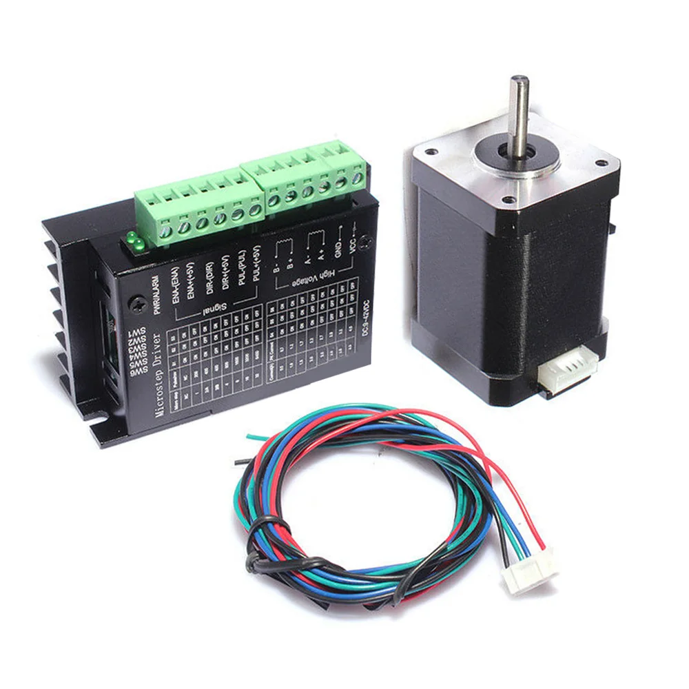 Driver Stepper motor Leads Bipolar 9V-42V DC 4.0A Frame Shaft Replacement Accessory Tool Parts
Driver Stepper motor Leads Bipolar 9V-42V DC 4.0A Frame Shaft Replacement Accessory Tool Parts