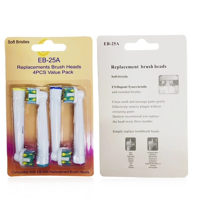Generic Replacement Toothbrush Head With Floss Action Compatible With All Rotation Type Oral B Electric Teeth Brush 4 Pcs / Lot
Generic Replacement Toothbrush Head With Floss Action Compatible With All Rotation Type Oral B Electric Teeth Brush 4 Pcs / Lot