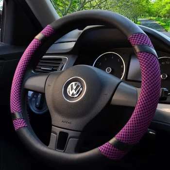 CHIZIYO Ice Silk Breathable Non-Slip Steering Wheel Cover Sport Fit Most Car Styling For Diameter 36 38cm Auto Car Accessories 
CHIZIYO Ice Silk Breathable Non-Slip Steering Wheel Cover Sport Fit Most Car Styling For Diameter 36 38cm Auto Car Accessories