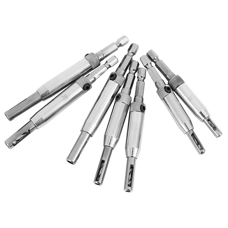 7pcs Hinge Hardware Drill Bit Set Power Tool Core Hole Puncher Hinge Tapper for Doors Center Woodworking Tools Milling Cutter
7pcs Hinge Hardware Drill Bit Set Power Tool Core Hole Puncher Hinge Tapper for Doors Center Woodworking Tools Milling Cutter