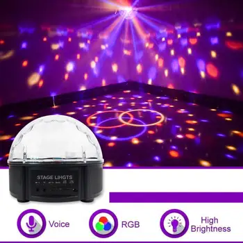 12 Colors Crystal Magic Ball Stage Lighting Effect Laser Lamps Remote Control US/EU Plug Starry Sky Projection Lights
12 Colors Crystal Magic Ball Stage Lighting Effect Laser Lamps Remote Control US/EU Plug Starry Sky Projection Lights