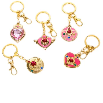 Sailor Moon Crystal Keychain Keyring Anime Cartoon Tsukino Usagi Transformer Key Chains COS Props Accessories Jewelry Women Gift
Sailor Moon Crystal Keychain Keyring Anime Cartoon Tsukino Usagi Transformer Key Chains COS Props Accessories Jewelry Women Gift