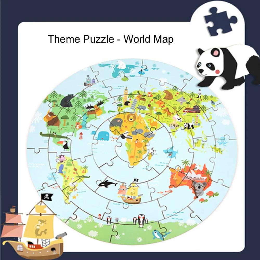 Children 36 Pcs Wooden World Map Puzzle Kids/Baby Early Learning Development Toy Set Baby Educational Toys Game
Children 36 Pcs Wooden World Map Puzzle Kids/Baby Early Learning Development Toy Set Baby Educational Toys Game