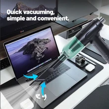 Cordless Air Dust Handheld Vacuum Cleaner 120W High Powered Electric Cleaning Tool 50000RPM for PC Keyboard Home Sofa Car Office
Cordless Air Dust Handheld Vacuum Cleaner 120W High Powered Electric Cleaning Tool 50000RPM for PC Keyboard Home Sofa Car Office