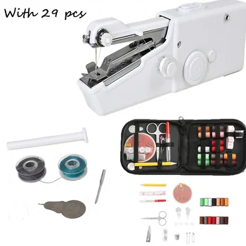 Hand Sewing Machine Mini Manual Portable Assistant Household Cordless Electric Stitch Needlework Set For Quick Repairs DIY Tools
Hand Sewing Machine Mini Manual Portable Assistant Household Cordless Electric Stitch Needlework Set For Quick Repairs DIY Tools
